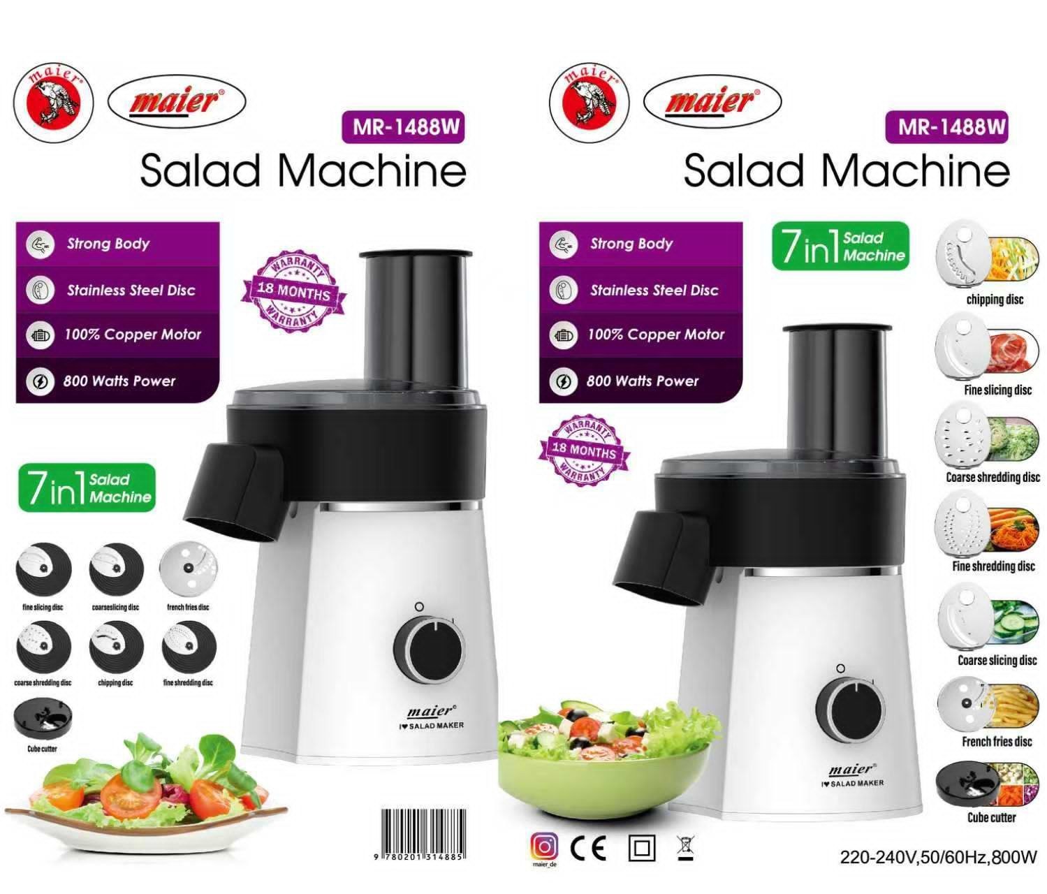 سالاد ساز مایر مدل 1488 7تیغه