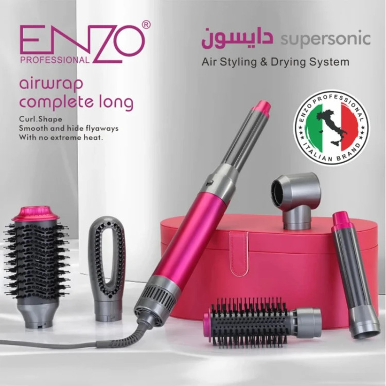 ست سشوار و حالت دهنده مو انزو پروفشنال مدل 4133