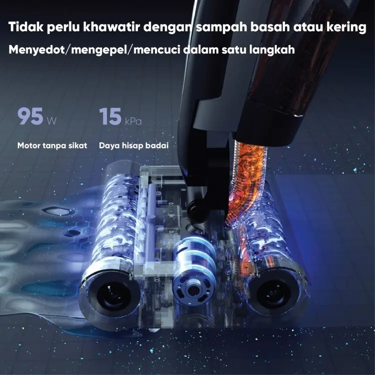 جارو شارژی شیائومی مدل DEM-VX96W مرطوب و خشک